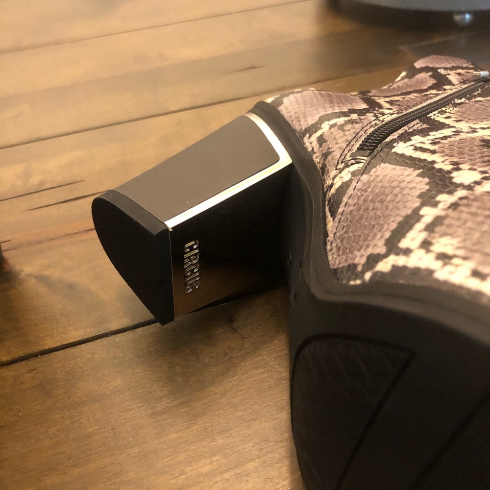 Circus by Sam Elderman Snakeskin Boots - Picture 9 of 10